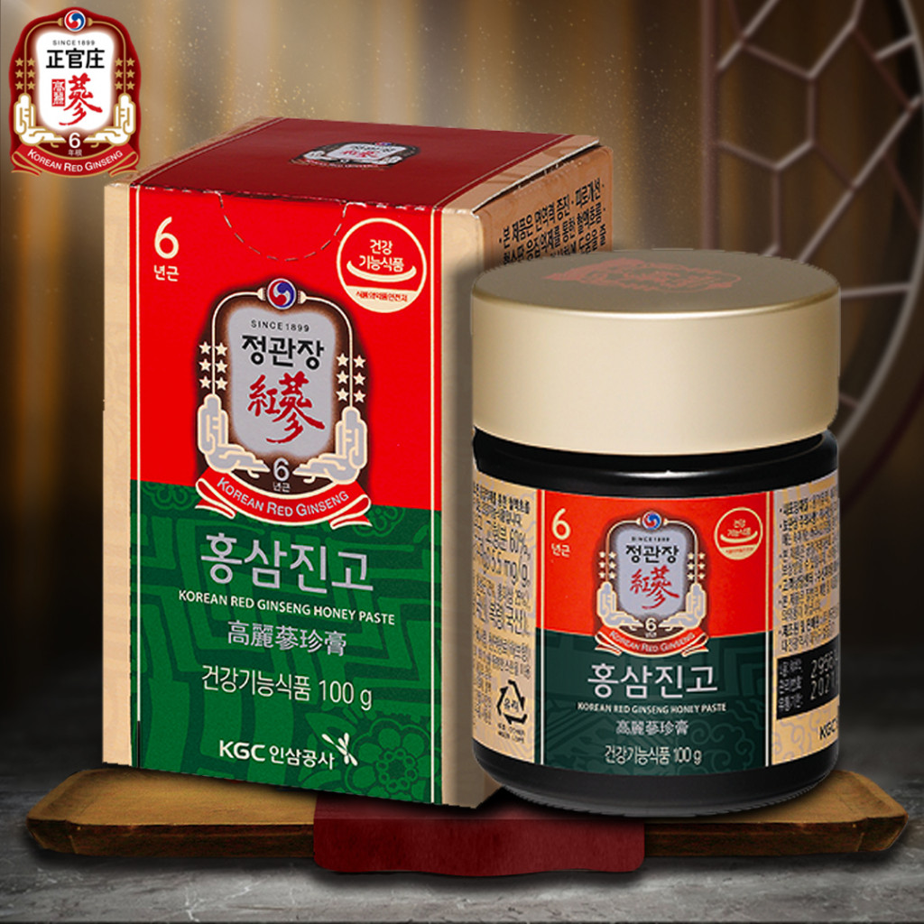 Cao Hồng Sâm Mật Ong Chính Phủ KGC Honey Paste Lọ 100g