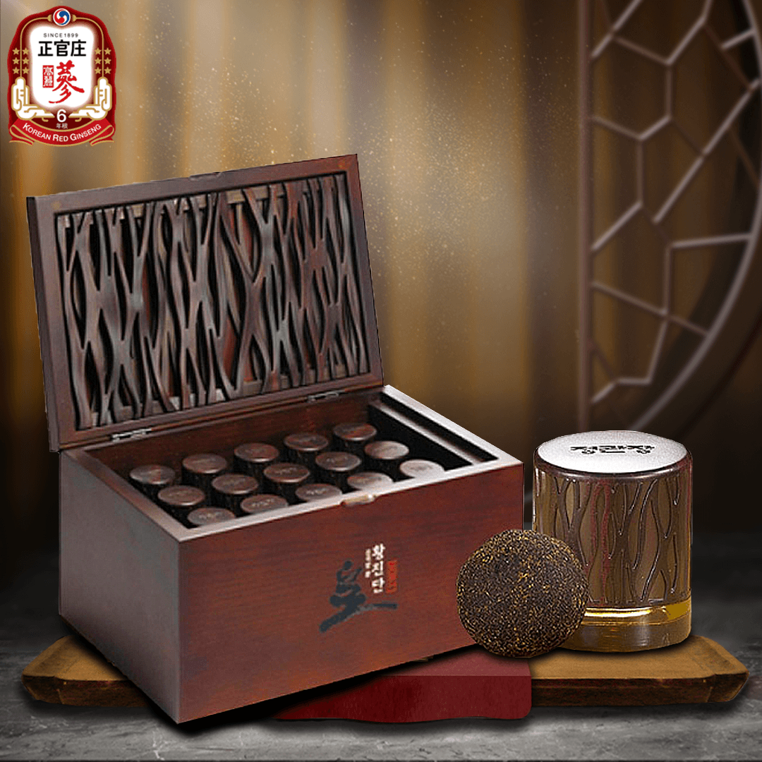 Hồng Sâm Linh Đan Cao Cấp Chính Phủ KGC Hộp 30 Viên