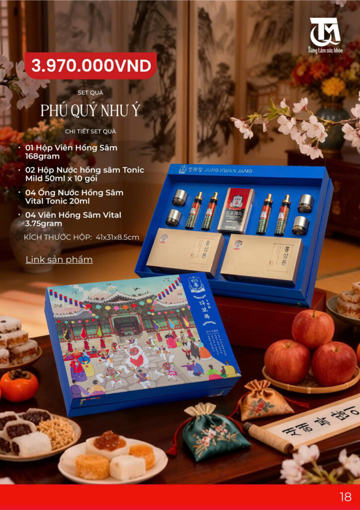 SET QUÀ TẶNG PHÚ QUÝ NHƯ Ý